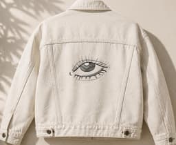 Artisan Eye Embroidery Design | Hand-Drawn Sketch, Line Art (Instant Download) thumbnail 2