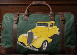 Vintage Car Embroidery Design | Classic Car Machine Embroidery File | Instant Download thumbnail 7