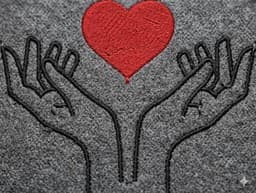 Korean Finger Heart Embroidery Designs Bundle, 8 Styles (Instant Download) thumbnail 4