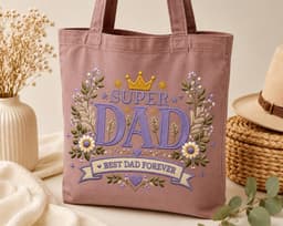 Super Dad embroidery design | Father's day machine embroidery file | Instant Download thumbnail 4