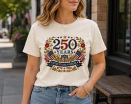 America 250 Celebration Embroidery Design | USA Flag Embroidery File 1776-2026 | Instant Download thumbnail 3