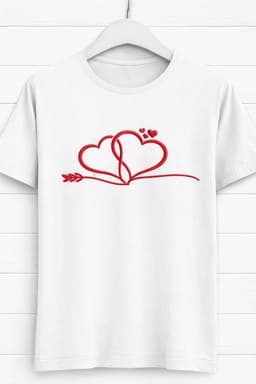 Heart Embroidery Design Bundle, Valentine Line Art, Love Styles (Instant Download) thumbnail 2