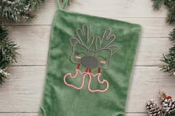 Christmas Bow Embroidery Designs Bundle, Coquette Ribbon Machine Files (Instant Download) thumbnail 4