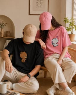 Bear Couple Embroidery Design, Chibi Teddy Bear Love Pattern (Instant Download) thumbnail 6