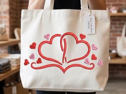 Heart Embroidery Design Bundle, Valentine Line Art, Love Styles (Instant Download) thumbnail 4